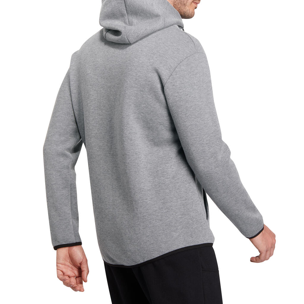 Spacer Gym & Pilates Hoodie Sweatshirt - Medium Grey